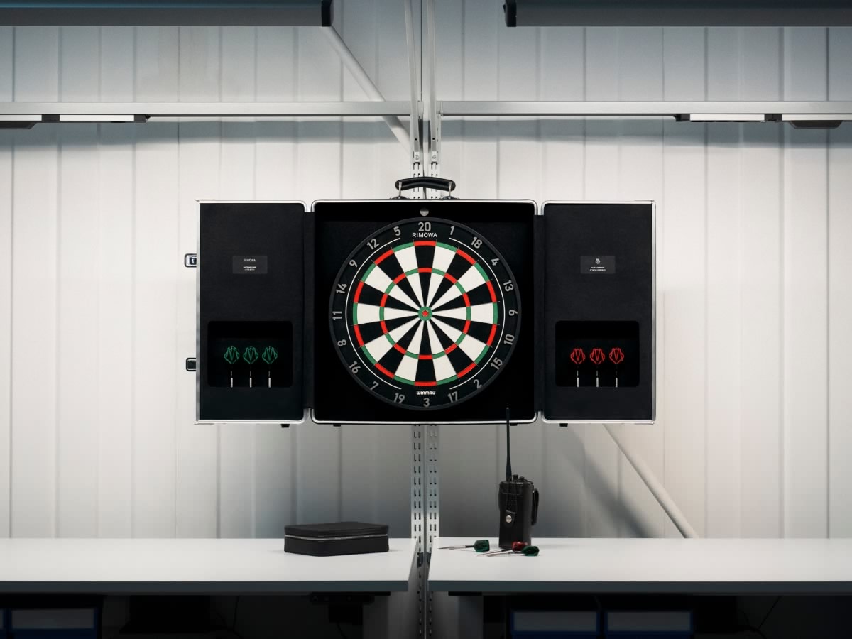 RIMOWA Unveils New Dartboard Case Costing Over $10,000