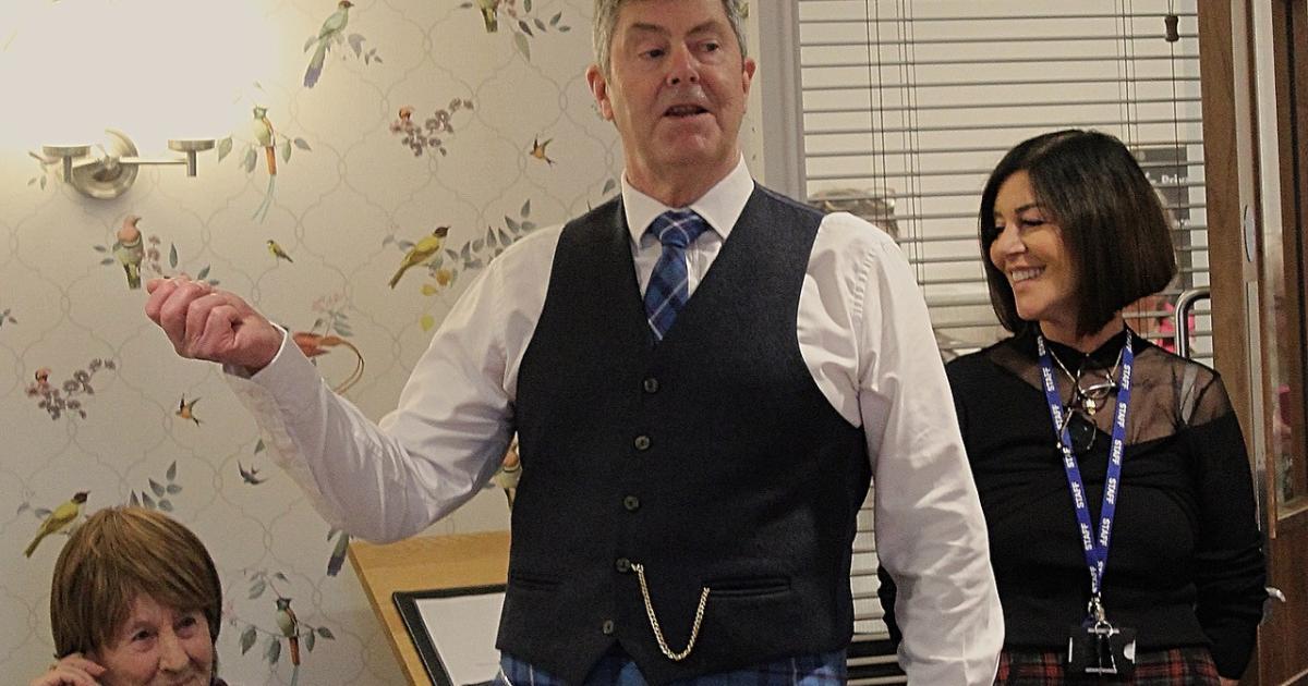 Burns Night at Upton Mill brings Scots cheer to Tetbury
