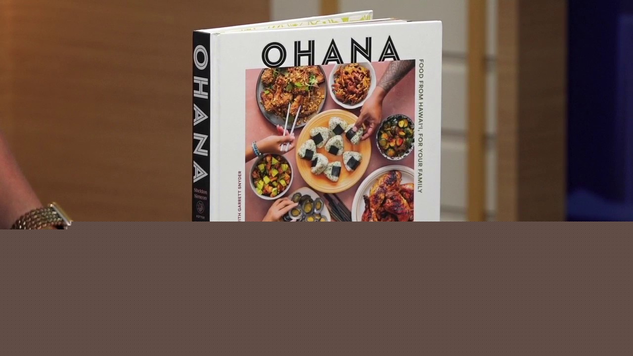 Chef Sheldon Simeon shows off new cookbook: 'Ohana Style'