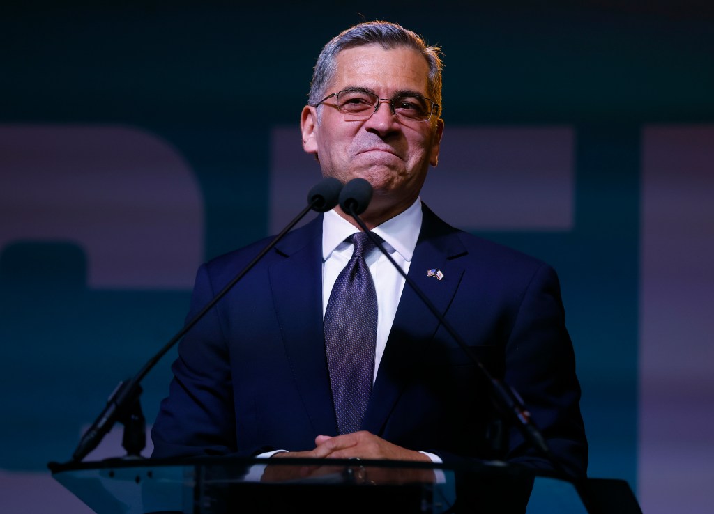 California Democratic Gubernatorial Nominee Xavier Becerra Says He Prefers Settlement Of Paramount-WBD Antitrust Lawsuit: “Conference Room, Not Courtroom”