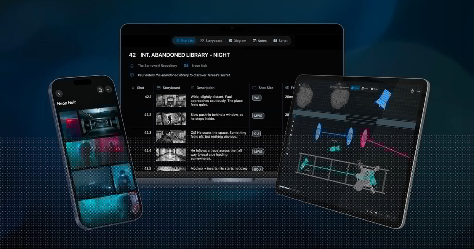 Cadrage Studio Combines a Bunch of Pre-Production Filmmaking Tools In One App