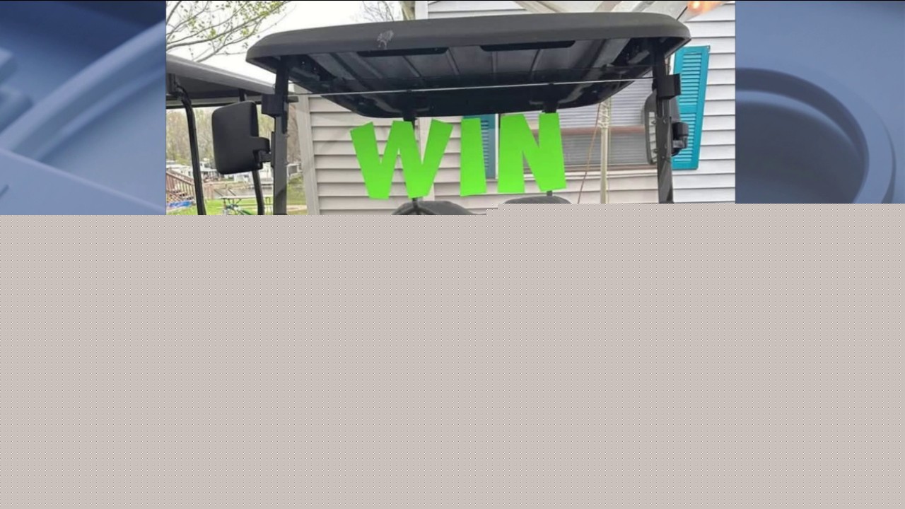 Charity raffle golf cart stolen in Illinois; help needed to find it | ChicagoLIVE