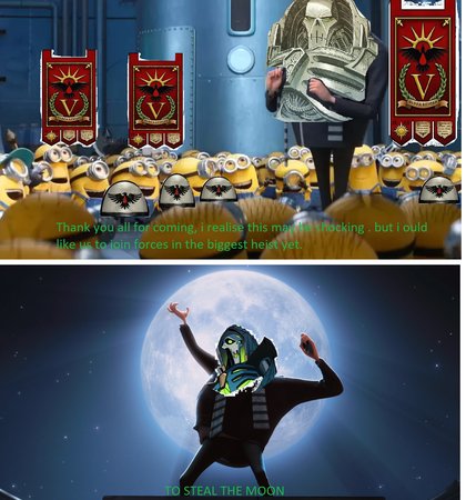Warhammer 40,000 - with their forces combined they could steal the entire galaxy | /r/grimdank