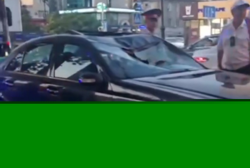 В&nbsp;центре Бишкека Mercedes насмерть сбил 22-летнего велосипедиста
