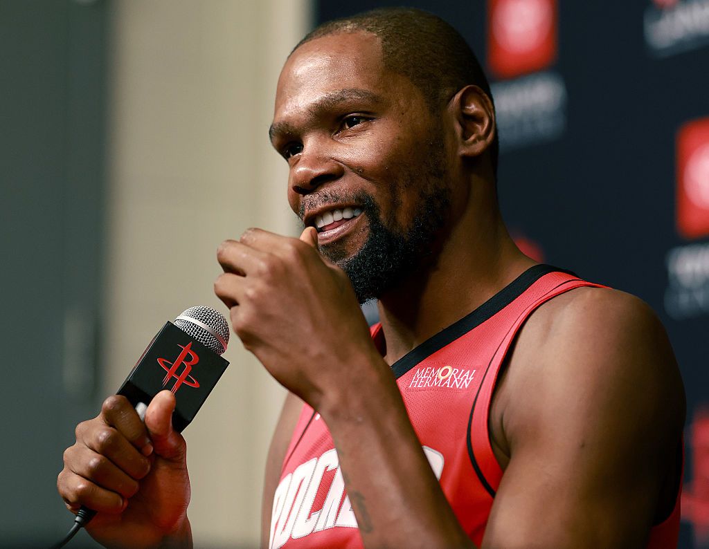Durant Turns 37, Promises Houston He’s Here to Stay
