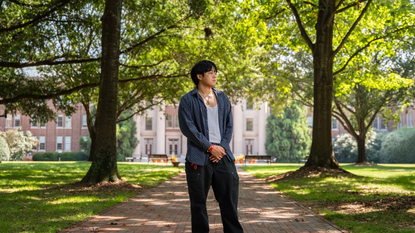 Creating Connection: Reon Ogawa ’28 Finds Home at Davidson