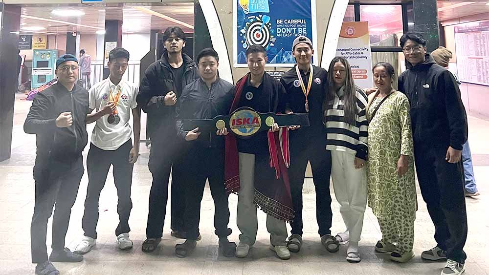 Nagaland: ZSUD accords warm welcome to kickboxing champ