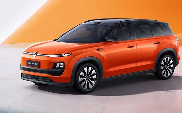 Volkswagen ID. ERA 5X Revealed as New Electric SUV for China
