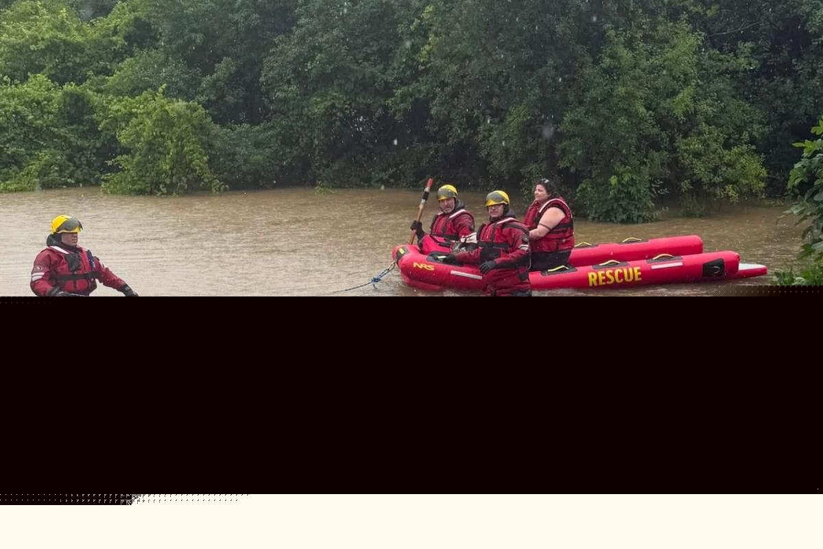 Family Rescued From Floodwaters in Upstate New York