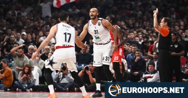 Olimpia Milano beats Crvena Zvezda in Belgrade, Panathinaikos and Efes prevail at home