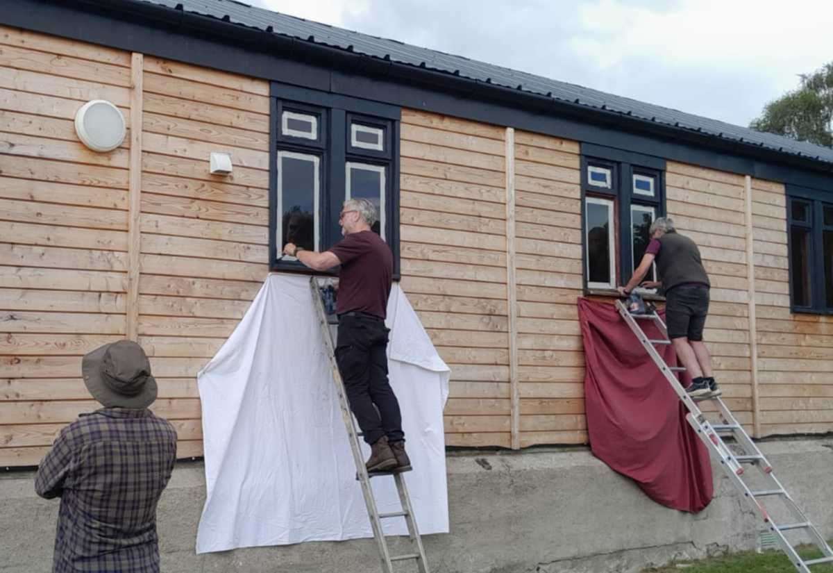 Culrain volunteers rally for community hall spruce-up