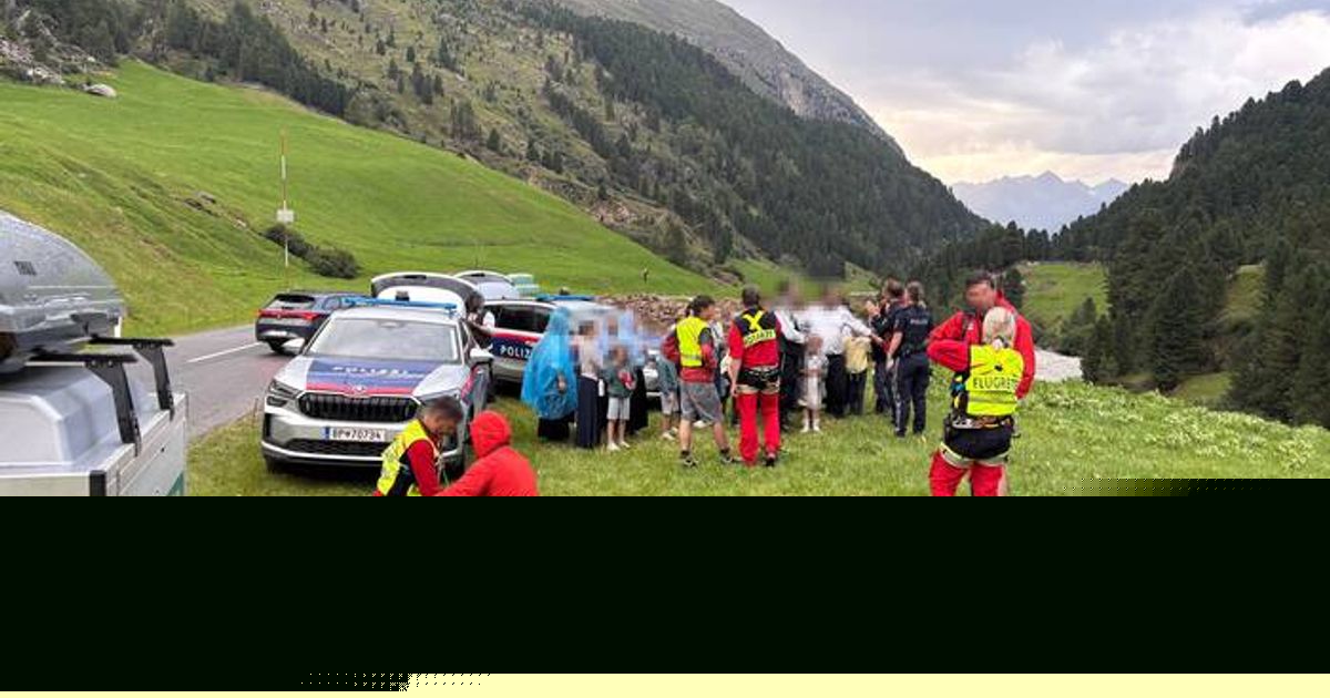 Teurer Familien-Ausflug ins unwegsame Gelände: Das wird die Rettung bei Vent kosten