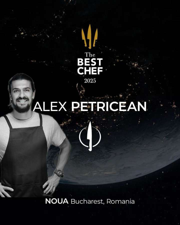 România scrie istorie la The Best Chef Awards: Alex Petricean, primul chef român recunoscut oficial la Milano