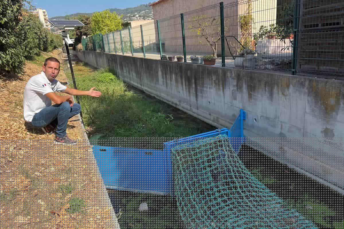 À Mandelieu, on vous explique comment ces filets interceptent les déchets avant qu’ils n’atteignent la Méditerranée