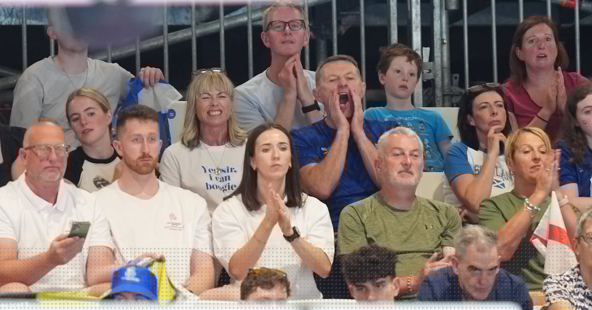 Madeleine McCann’s brother cheered on by parents at Commonwealth Games