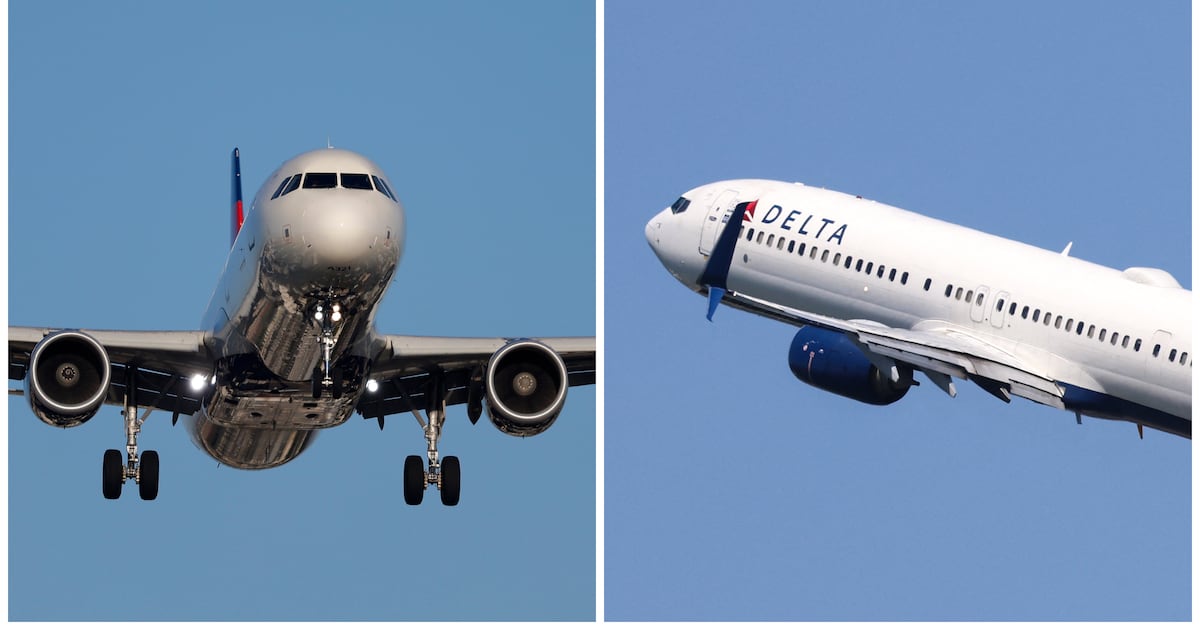 Delta Planes Narrowly Avoid Mid-Air Collision