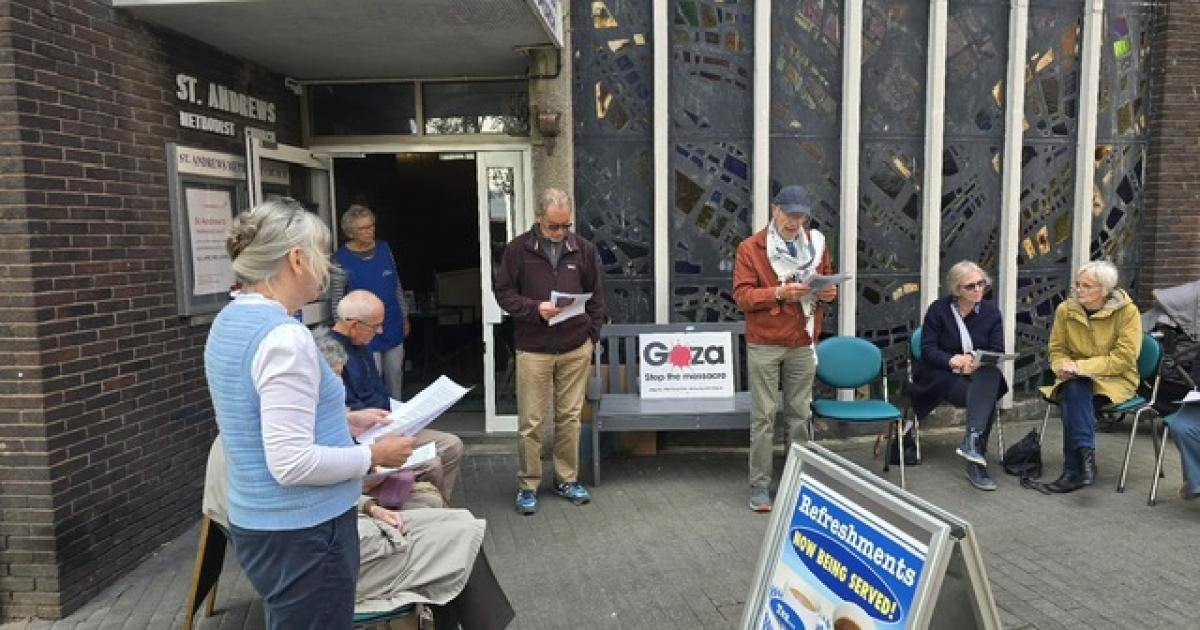 Church holds daily prayers for people of Israel and Palestine