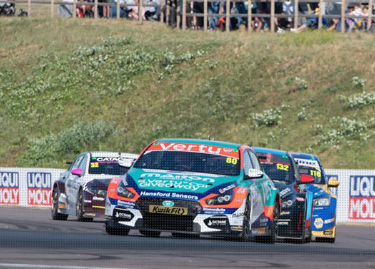 BTCC - Coventry's Tom Ingram recovers from setback to earn race win at Thruxton