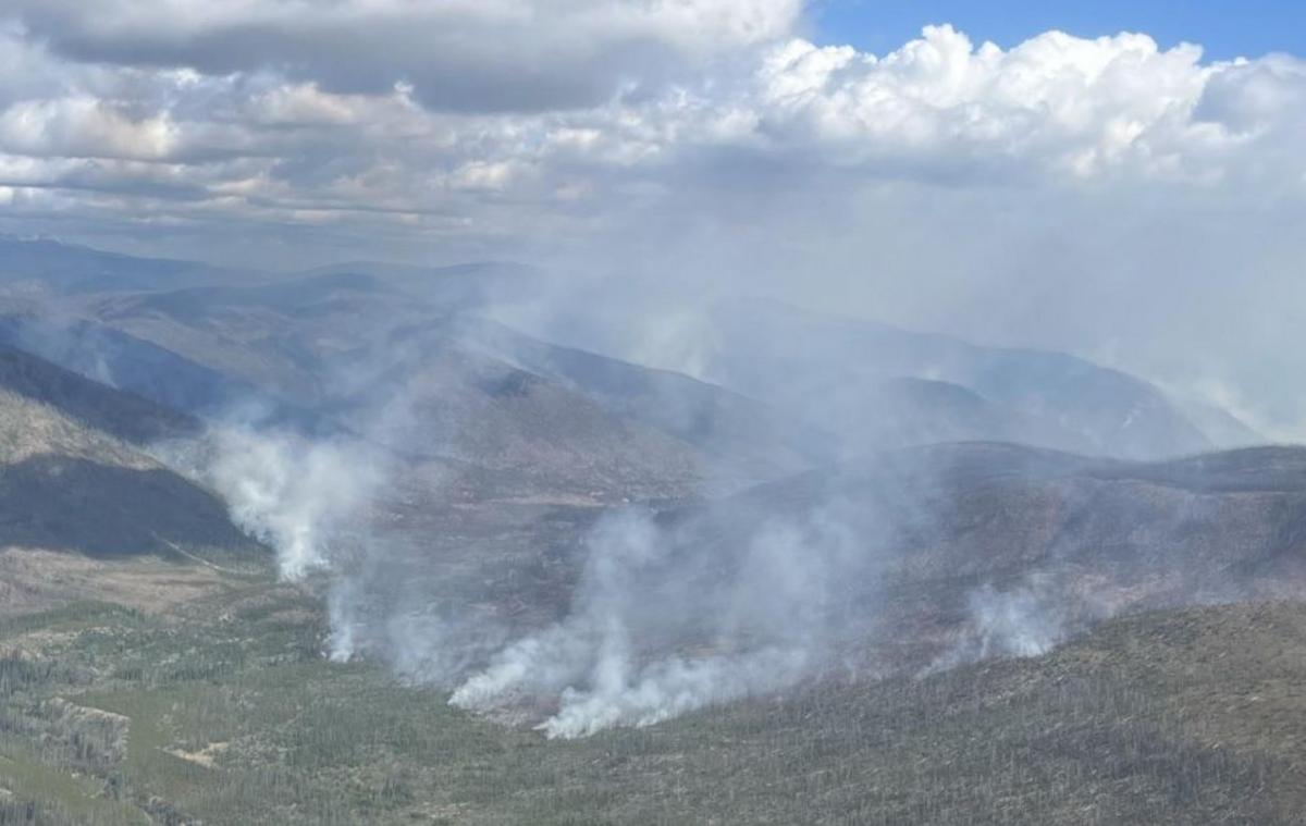 Ptarmigan Fire Surpasses 10,000 Acres Northwest Of Mazama