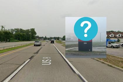 New Sign on Route 9 Goes Up, Then Disappears