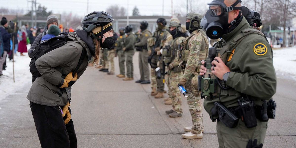 ICE agents given new all-caps directive to not 'engage with agitators'