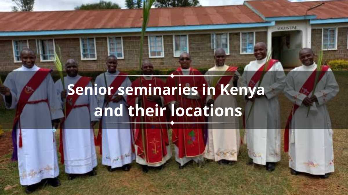 List of all senior seminaries in Kenya and their locations