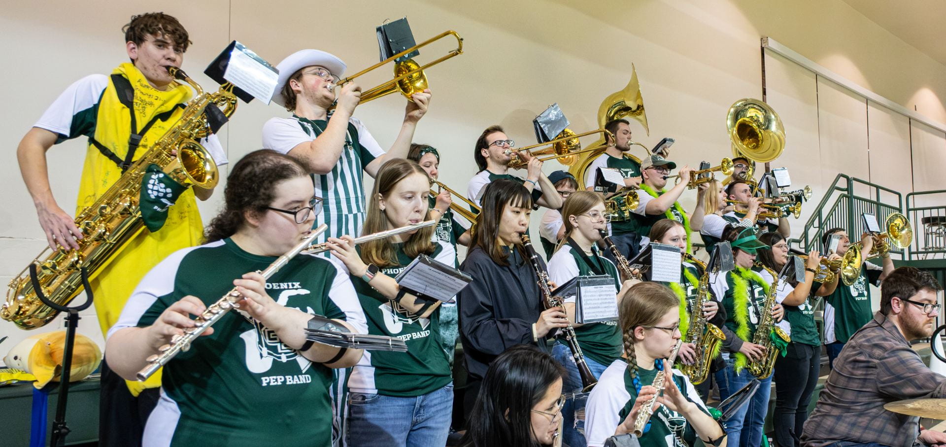 UW-Green Bay Phoenix Pep Band!