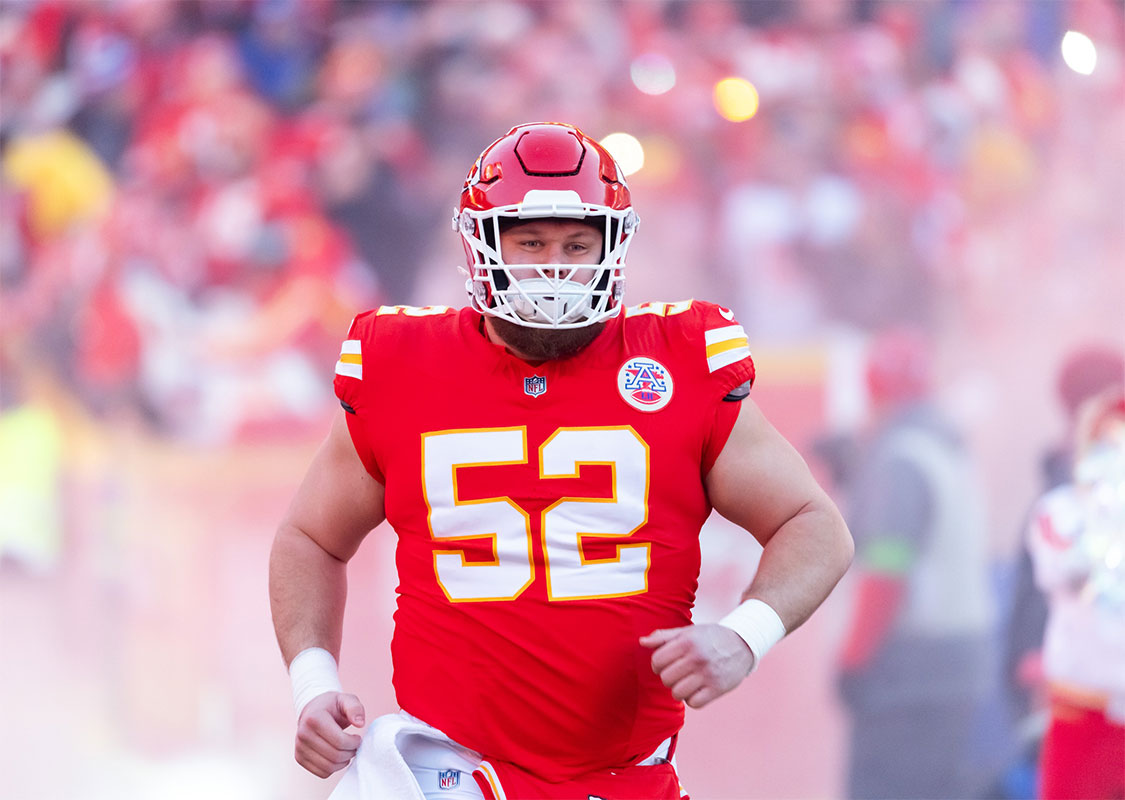 Chiefs center Creed Humphrey nominated for top NFL honor