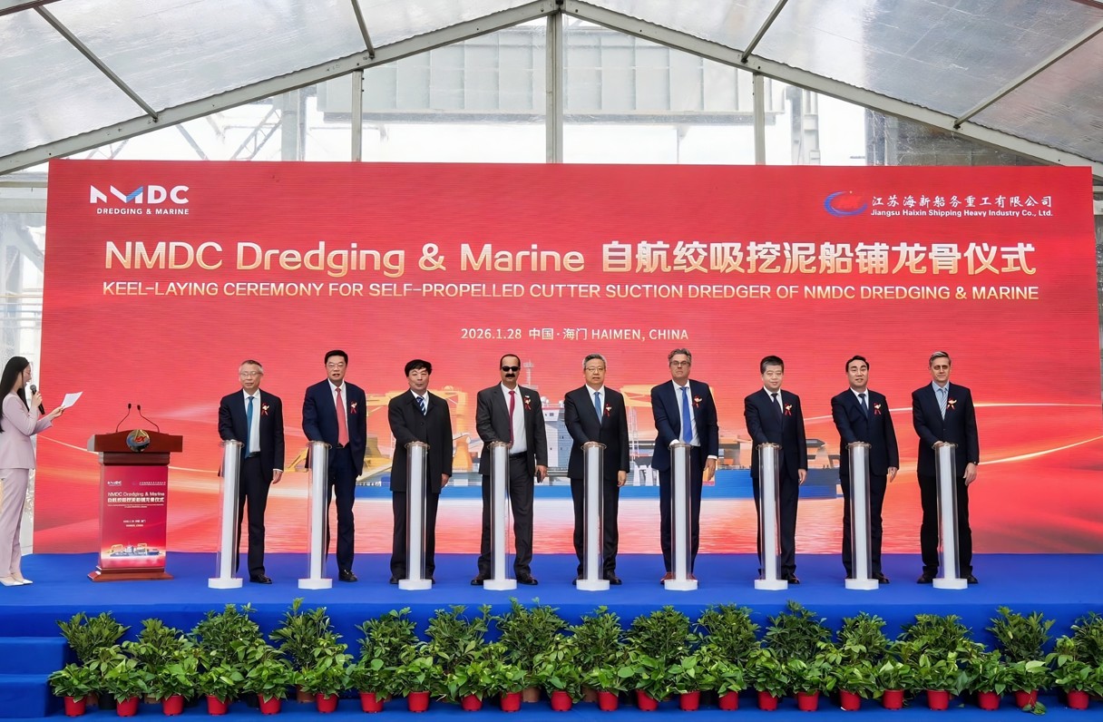 EXCLUSIVE: NMDC expands its dredging fleet with new CSD