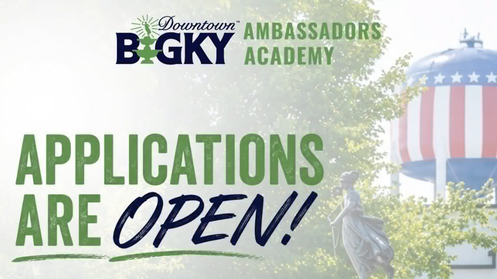 Applications open for DowntownBGKY ambassadors academy