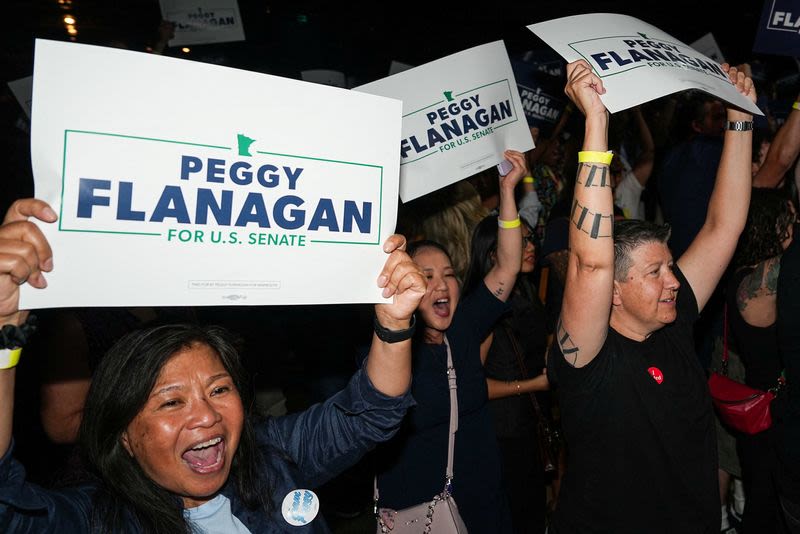 Voting ends in Upper Midwest primaries, a test of progressive energy and Trump's influence