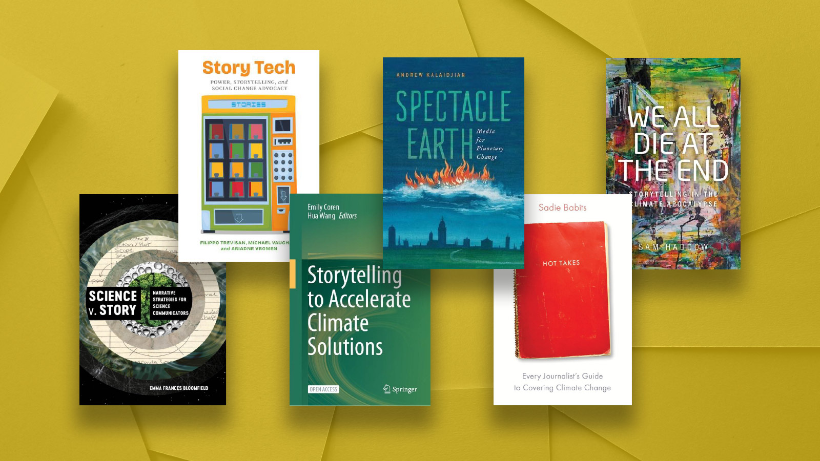 Six books to help you explore the role of storytelling in the climate fight
