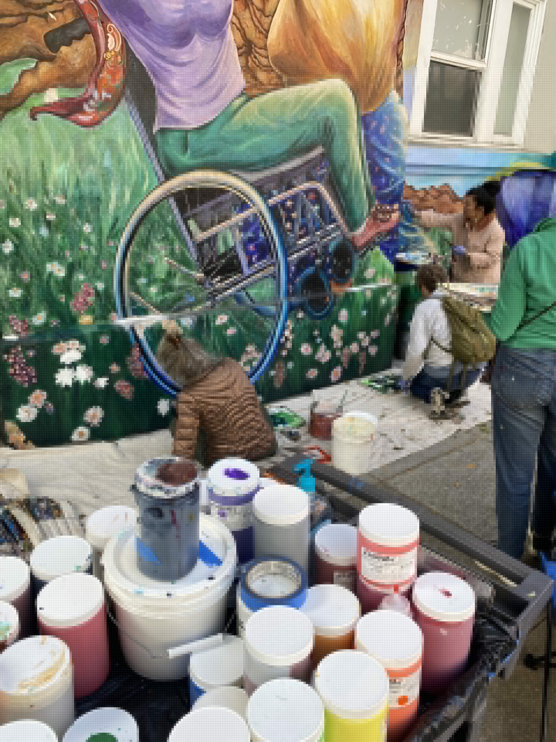 Restoring the Maestrapeace Mural