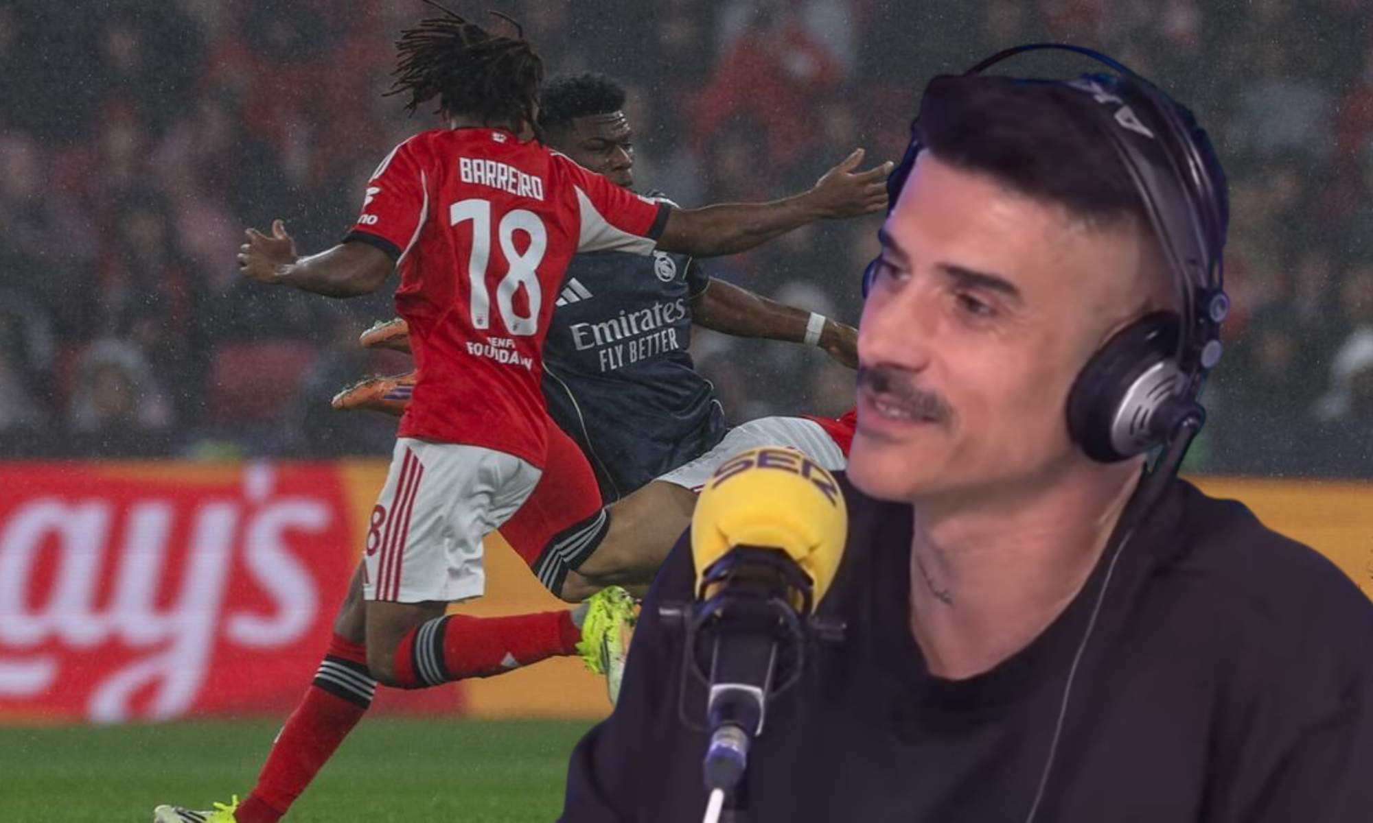 Álvaro Benito (49) le deja un recado a Vinicius: "Solo Courtois y Mbappé se salen del catálogo"