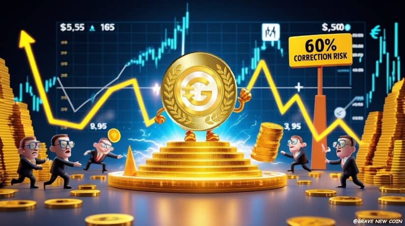 Gold (XAU/USD) Price Forecast: Gold RSI Hits 95 as $5,500 Spike Raises 60% Correction Risk