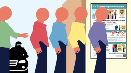 What to do if you encounter ICE: Ben Hillman and Big Tentacle release ICE preparedness posters in five languages