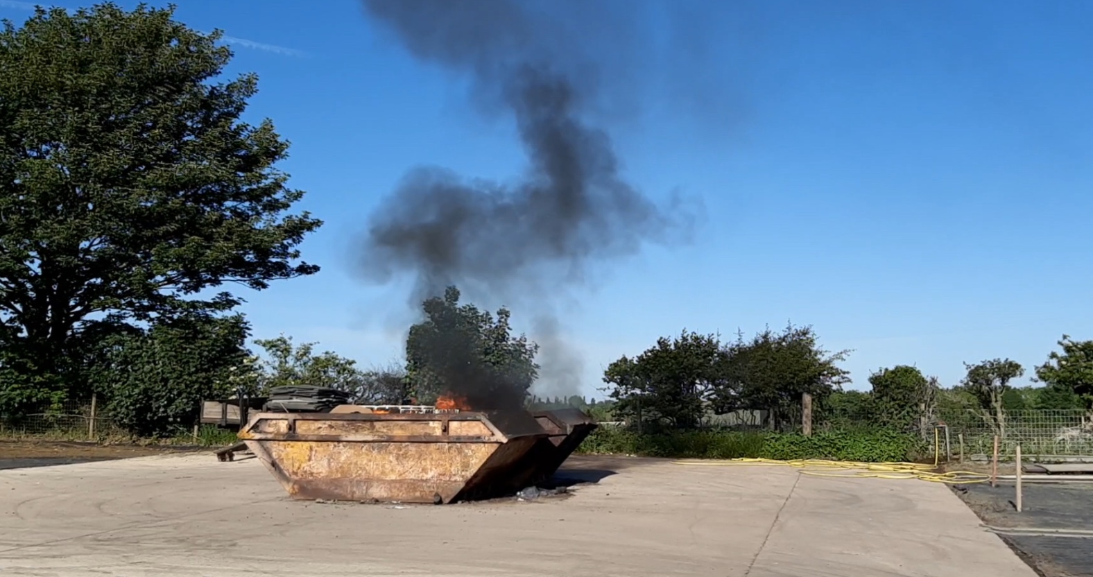 Harrogate businessman fined for illegally burning waste at Farnham