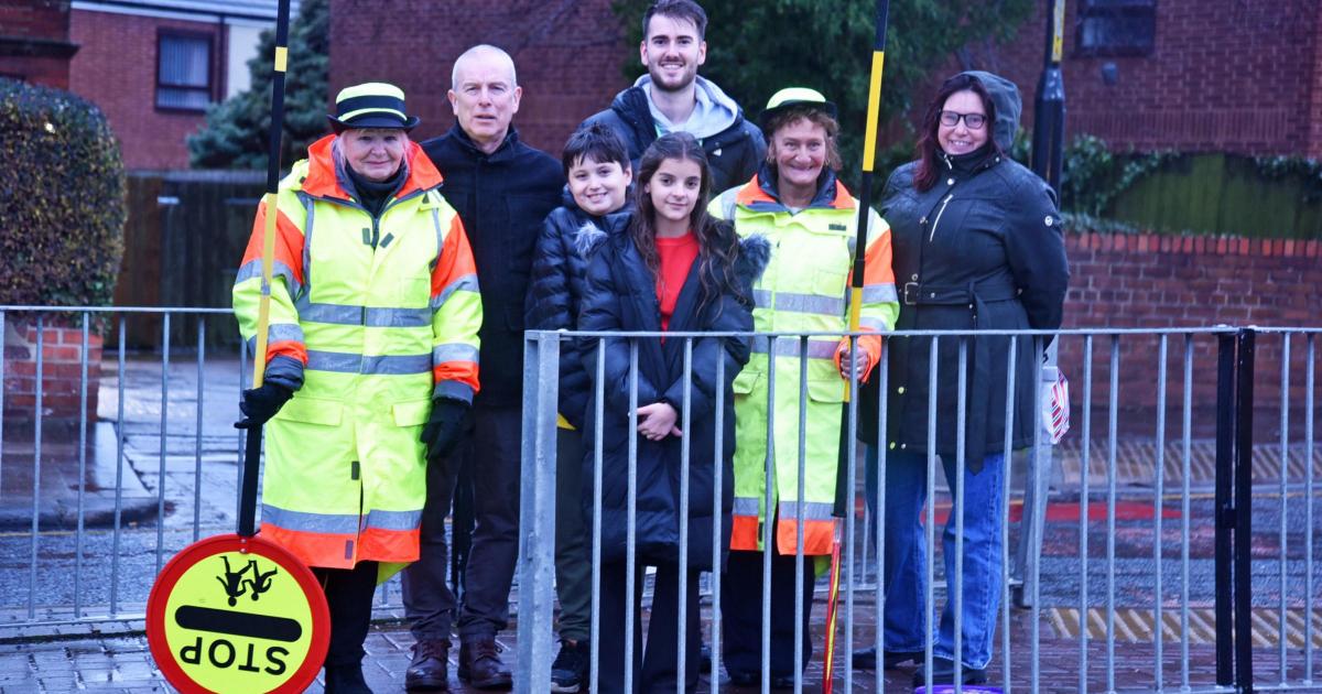 End of an era as two school crossing patrols retire after decades of service