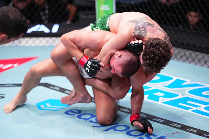 UFC Vegas 120: Quillan Salkilld Shocks with Submission of Mateusz Gamrot