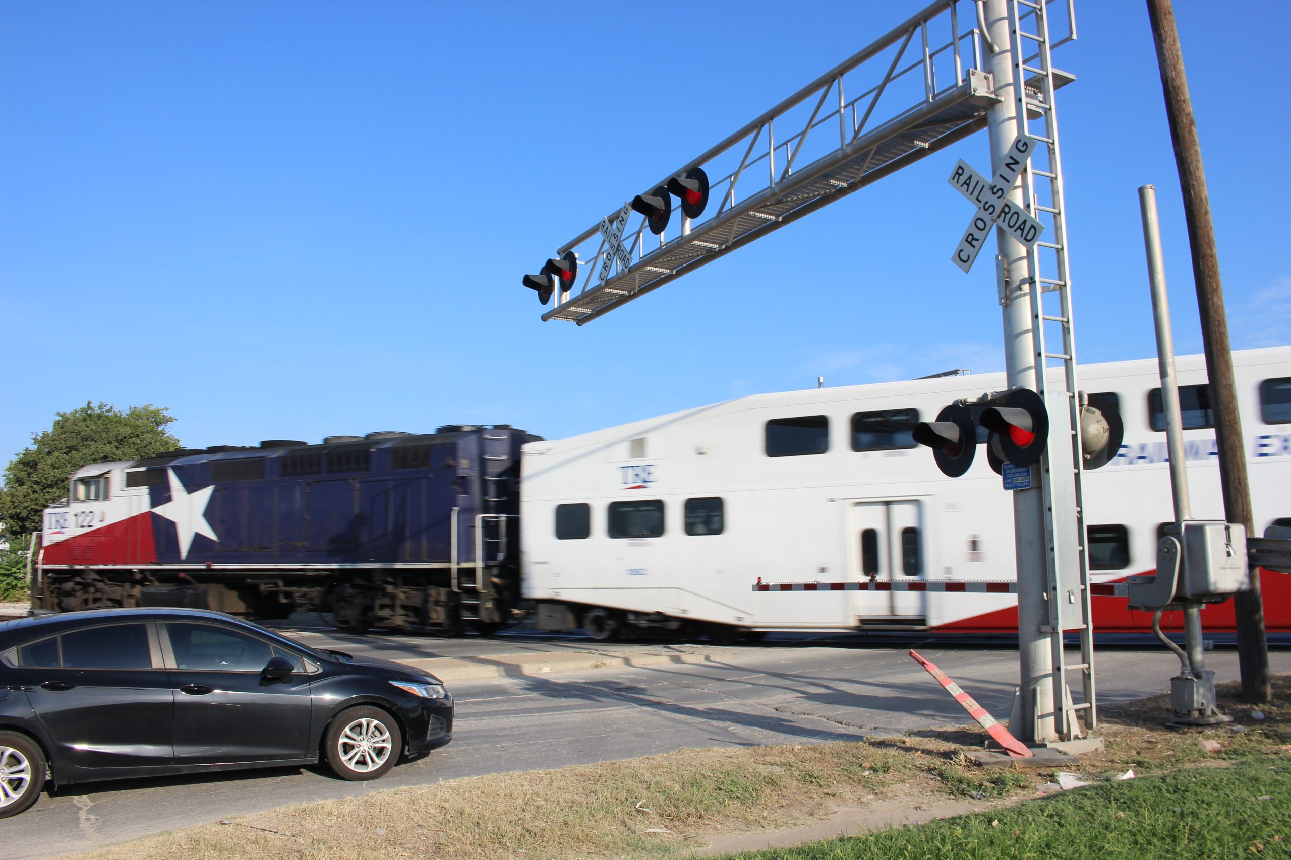 Pedestrian gates, improvements coming to Trinity Railway Express-Riverside Drive crossing