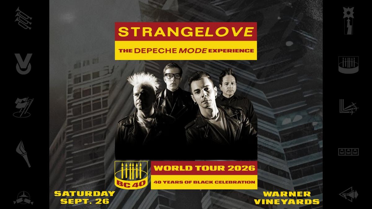 Win VIP Tickets To See STRANGELOVE - The Depeche Mode Experience