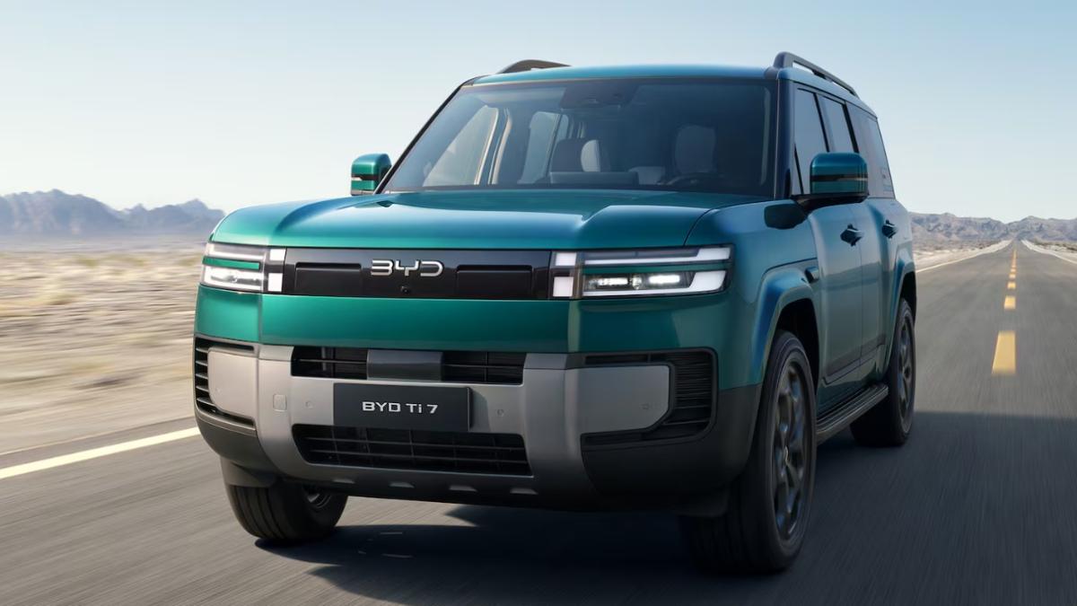 Byd Ti-7: arriva nel Regno Unito il Suv ibrido plug-in da sette posti