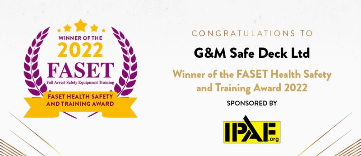 Award winning G&M M.A.P Safety System