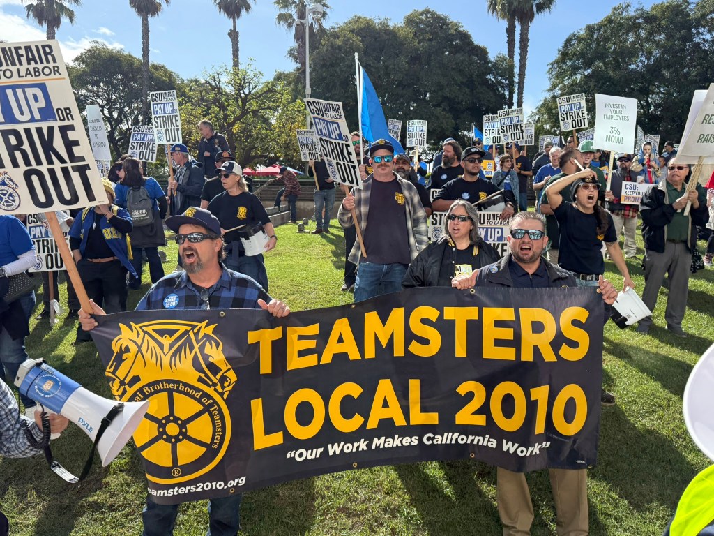 Why Teamsters will strike California State University campuses in February