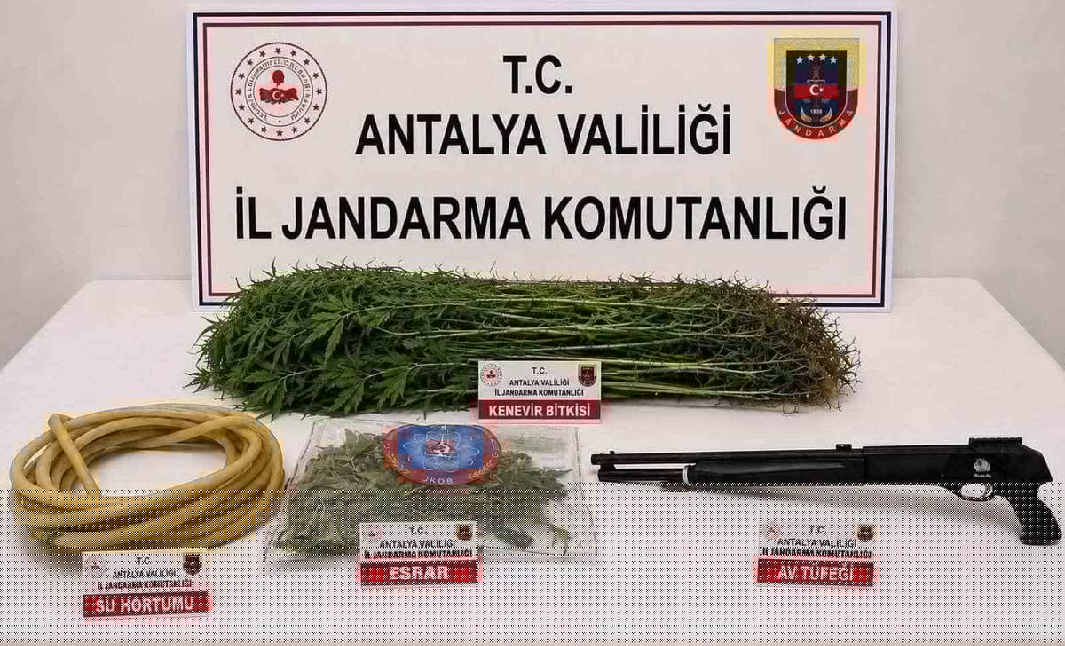 Alanya'da Uyuşturucu Operasyonu: 1 Tutuklama