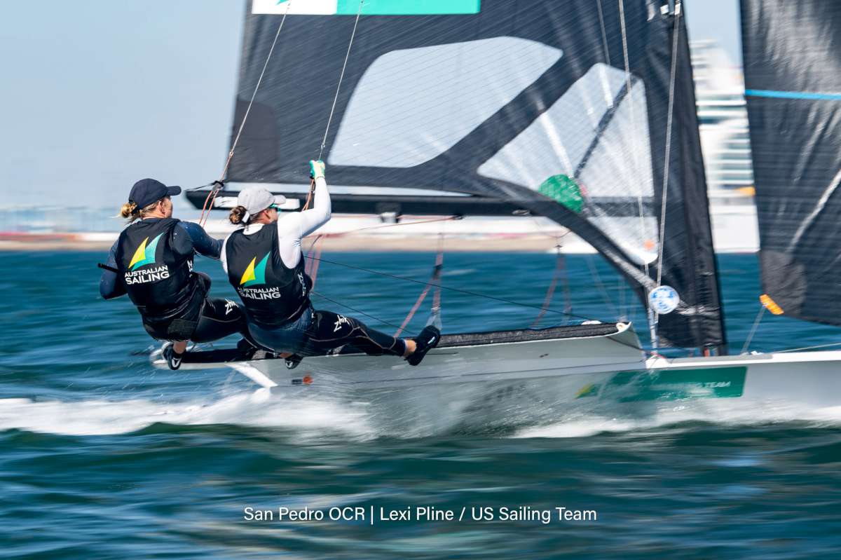 Australian Sailing Team wraps up five-week block in Los Angeles