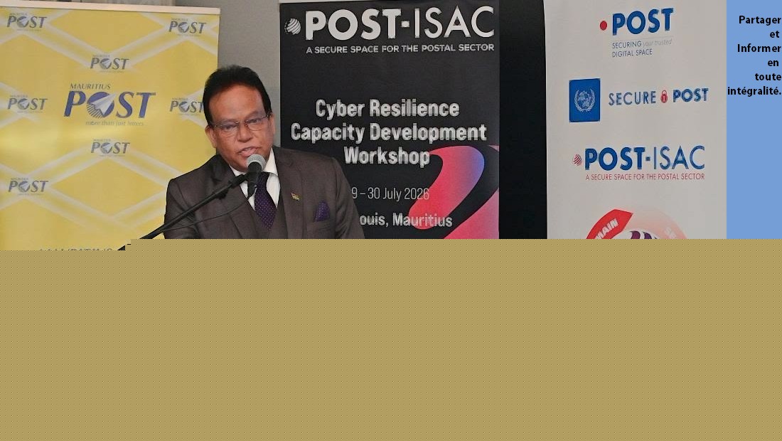 Le ministre des TIC appelle à un renforcement de la cybersécurité dans le secteur postal