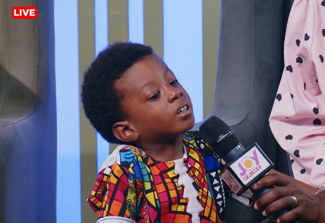 “Thank you!” – 4-yr-old battling scoliosis tells Ibrahim Mahama