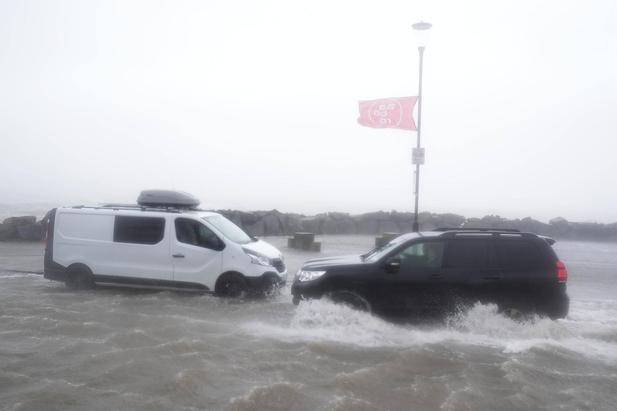 Continued disruption to travel and power as Storm Amy hits UK