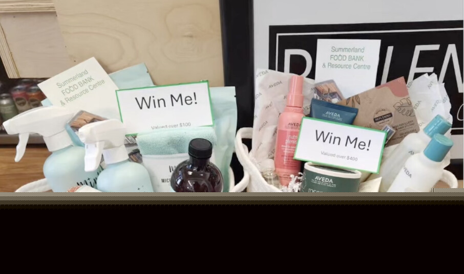 Summerland shop hosting raffle giveaway in support of local food bank (Summerland)